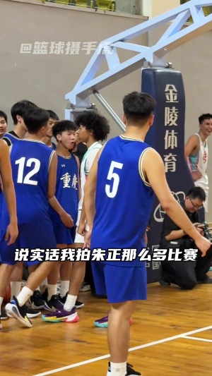 带队逆转！U19国青朱正对阵国内高中生：过半场就扔 无视防守炸扣