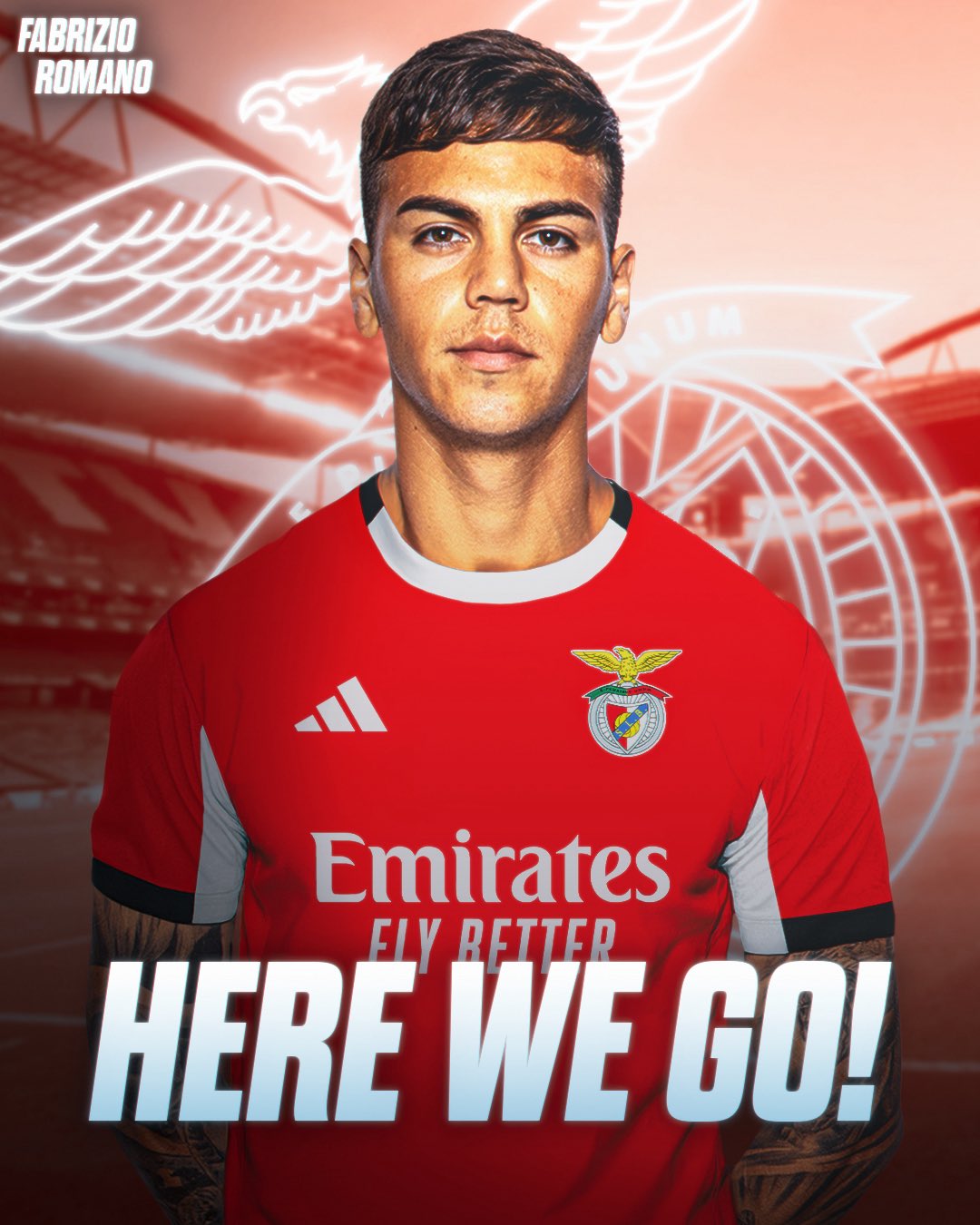 HWG！罗马诺：巴雷内切亚租借加盟本菲卡，包含买断条款